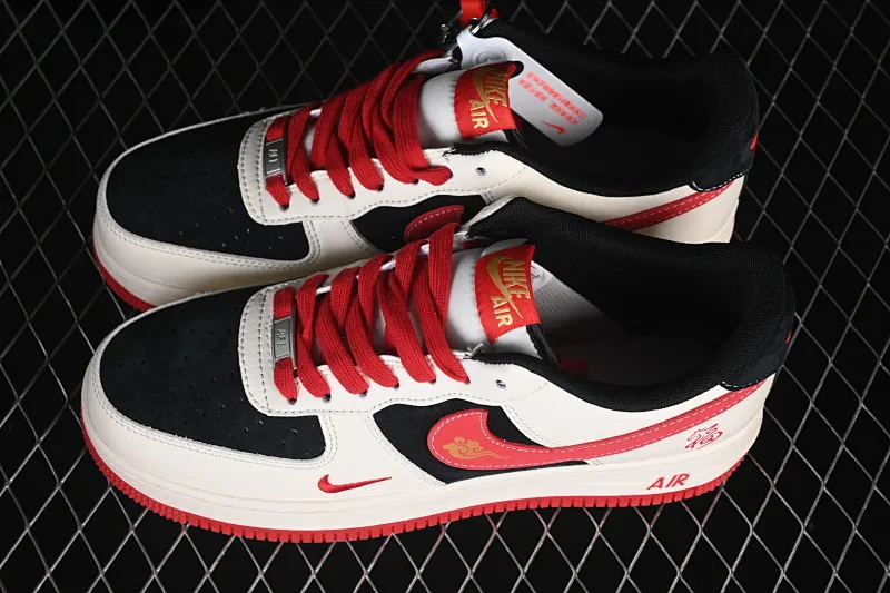 All categories Nk Air Force 1 Air Force series Nk Air Force 1 Low Air Force low-top Nike Air Force 1'07 Low Year of the Horse limited edition Red Fu Xiangyun Air Force 1 low-top casual sneakers XD0028-016